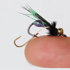 Señuelo de pesca Rattlesnake Lure Toxic Mosquito, anzuelos dobles para pesca con mosca, anzuelos de pesca duraderos y afilados, aparejos de pesca para exteriores, anzuelo de pesca OEM personalizado - Product Image 3