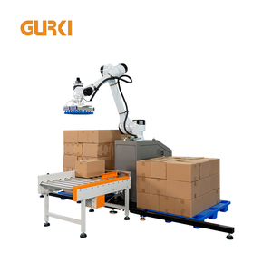 Gurki Automatic PLC High-Speed Stacking <strong>Robot</strong> System For Cartons Box Palletizer Machine - Product Image 3