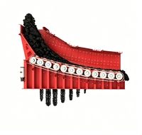 Crible à rouleaux pour sable et gravier avec moteur à roulement et boîte de vitesses pour ligne de production d'agrégats intensives et exploitation minière