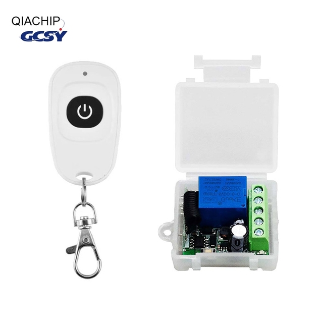 433Mhz Remote Control Switch DC5V 12V 24V 36V 48V 60V 1CH Wireless Relay Receiver Module RF Transmitter 433.92Mhz Remote Control
