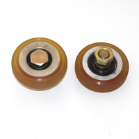 2 pièces/paquet K-AAA24180AW ascenseur équipement auxiliaire Rail rouleau Guide bottes 76MM acier matériel appartement supermarché ascenseur pièces