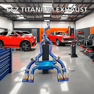 Chất lượng cao csz Titan valved thể thao G80 midpipe catback xả cho BMW G80 g82 M3 M4 3.0T S58 - Product Image 2