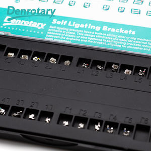 022 bretelle ortodontiche metalliche auto-leganti strumenti dentali <span class=keywords><strong>Roth</strong></span> staffe multiuso prodotti per l'igiene orale - Product Image 2