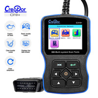 Creator C310 + para BMW Sistema completo herramienta de diagnóstico de coche OBD2 escáner lector de código de error para BMW