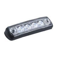 Nouvelle lampe de signalisation de toit intérieure pour camion 12V 24V 4 LED, lampe de signalisation supérieure pour caisse de chargement, feu de gabarit latéral de sécurité pour remorque