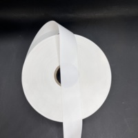 Ruban en taffetas de nylon de qualité supérieure, couleur unie, impression par transfert thermique, rouleau pour imprimante d'étiquettes de codes-barres