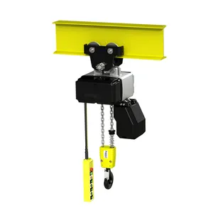 500Kg Hang Handgreep Haak Trolley Reizen Type 200Kg 2T 3T Licht Hijsen Hoge Snelheid Mini Ketting Takel Elektrisch