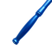 Clé de sécurité pour échafaudage 7/16 po - Manche en aluminium bleu, finition nickel perlé