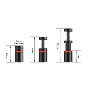Aluminium Graphics Card GPU Holder Vertical Telescopic Rotating Stand Magnetic Bracket in Stock VC-16 Graphics Card Bracket - Product Image 4