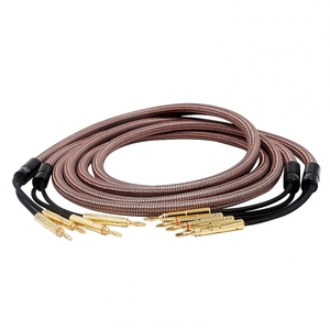 Accuphase Câble de connexion audio en cuivre monocristallin Fever 1 paire 4 4 fiches banane 2m <span class=keywords><strong>3m</strong></span> pour lecteurs DVD projecteurs haut-parleurs - Product Image 2