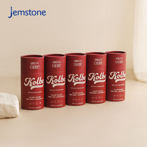 Boîte d'emballage cylindrique en carton kraft de qualité alimentaire recyclable sur mesure pour bonbons, tube en papier pour capsules de chocolat - Product Image 6