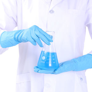 Guantes <span class=keywords><strong>de</strong></span> Nitrilo para <span class=keywords><strong>Examen</strong></span> Médico, 12 Pulgadas, 7.0g, Alta Resistencia, Ajuste Manual, 5 Milésimas <span class=keywords><strong>de</strong></span> Espesor, Sin Látex, Sin Polvo, Azules, Hipoalergénicos, Certificación CE - Product Image 1