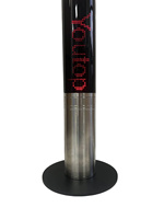 Chicha Narguilé en Acier Inoxydable 304 avec Affichage Numérique LED Personnalisable et Logo Unique – Design Premium