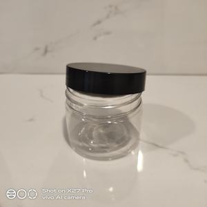 Emballage de bonbons comestibles à base d'herbes sèches 3.5g-pots en plastique pet transparent avec couvercles à vis-pots à bougies pour crème cosmétique, cire à cheveux - Product Image 4