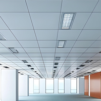 Panneau en aluminium perforé blanc pour réduction du bruit, faux plafond suspendu en métal