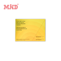 Enveloppes pour cartes-clés d'hôtel et de motel, papier anti-rayures, emballage cadeau, pochette pour carte-clé RFID