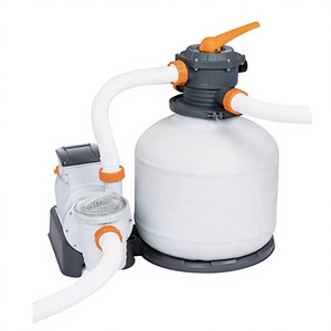 Grandes <span class=keywords><strong>accessoires</strong></span> de piscine en plastique : élément filtrant efficace et support de pompe avec une puissance de 1,0 kW pour une filtration optimale de la piscine - Product Image 2