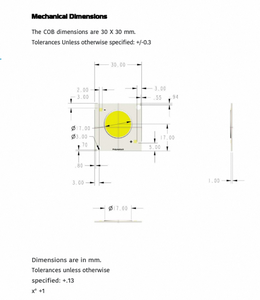 Polymatech Serie COB Estándar FL09COB3030, Iluminación LED Siempre Blanca de 90 CRI para Galerías de Arte y Museos, que Ofrece un Alto Rendimiento Cromático - Product Image 6