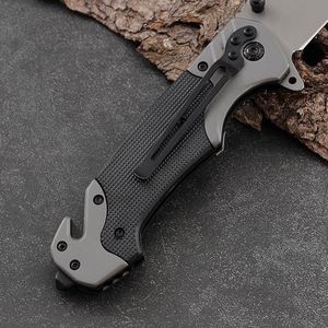 Customize Grey Coating OEM Plastic Handle Pocket Tactical Survival Outdoor Folding Customize Pocket Knife - Product Image 5
