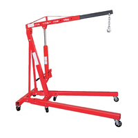 Grue de levage de moteur 2T pliable, grue hydraulique manuelle pour voiture