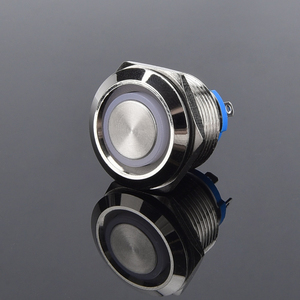 สวิตช์ล็อคอิเล็กทรอนิกส์ทองเหลืองขนาด 19 มม. กันน้ำกันฝุ่นมาตรฐาน IP65 1NO 5V 5A พร้อมไฟ LED แสดงสถานะการทำงาน ทนทาน สำหรับงานอุตสาหกรรม - Product Image 6