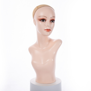 <span class=keywords><strong>Tête</strong></span> de mannequin en gros de cosmétologie <span class=keywords><strong>professionnelle</strong></span> féminine pour perruques têtes de mannequin de perruque d'affichage de bijoux - Product Image 3