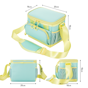 Bolsa Térmica Resistente y Suave, Impermeable, de 10L, Aislada con Tela Oxford, con Logotipo Personalizable, para Latas, Picnics, Viajes y Uso Diario - Product Image 2