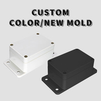 Scatola di derivazione esterna impermeabile in plastica ABS per strumenti elettronici, con grado di protezione IP65, trasparente