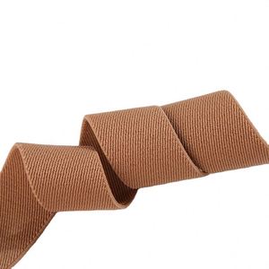 Heavy Duty Custom Branded Black <b>Elastic</b> Bands Pure Polyester Printed logo Nylon High Tenacity Strap - Product Image 2