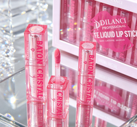 Nouveau lot de tubes vides pour gloss repulpant rose, en gros, pour cosmétiques à marque privée, produits de maquillage en vrac teintés pour les lèvres