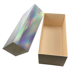 2019 Bán Buôn Biểu Tượng Tùy Chỉnh Trượt Đầy Màu Sắc Hoặc Kim Loại Màu Socks Hộp Bao Bì - Product Image 2