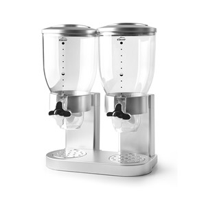 Dispenser per cereali Lacor Dual da 2 litri con beccuccio per la conservazione in cucina - Product Image 1