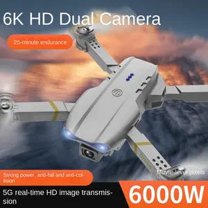 Drone profissional K3 E99, durável, quadricóptero profissional para evitar obstáculos, helicóptero Rc 4K, câmera dupla, brinquedo de controle remoto