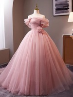 Robe de mariée légère de style princesse en tulle de haute qualité, épaules dénudées, luxe abordable haut de gamme, féerique, soirée, femme