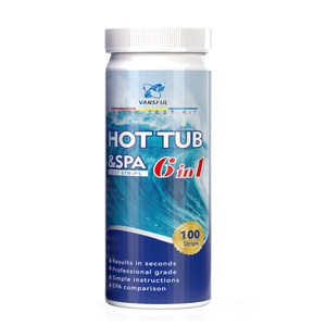 Bandelette de <span class=keywords><strong>test</strong></span> chimique de l'eau Meilleur kit <span class=keywords><strong>Test</strong></span> précis de la qualité de l'eau Bandelettes de <span class=keywords><strong>test</strong></span> de spa de piscine à 6 voies - Product Image 6