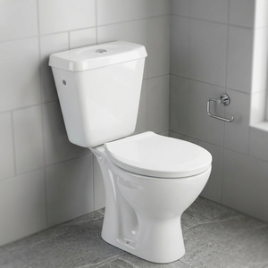 New Launching Ceramic Materials Wash Down Two Piece Toilet Water Closet Indian Manufacturer Low Price - Product Image 1