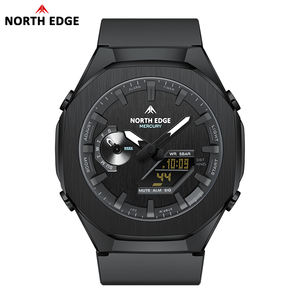 Envío Directo NORTH EDGE MERCURY Reloj Digital para Hombre Cronómetro Resistente al Agua 50M Relojes Deportivos Hora Mundial - Product Image 2