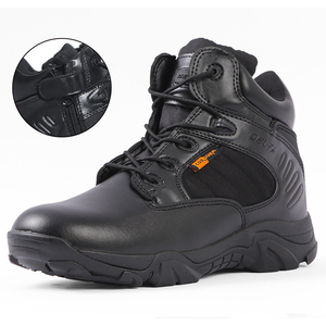 TSB10 36-46 Women Men Unisex <b>HIking</b> training tactical ankle <b>boots</b> hunting <b>Hiking</b> <b>Boots</b> Low-Top Desert <b>Boots</b> in Leather Wholesale - Product Image 4