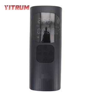 Bomba de aire eléctrica portátil HCYP de 12V, inflador digital de neumáticos para coche y MPV - Product Image 1