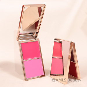 Paleta de rubor en crema y polvo con opciones de acabado mate y brillante - Product Image 2