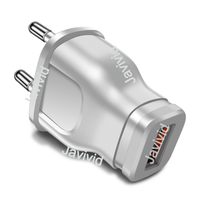 Cargador de adaptador de enchufe pequeño mini USB 1A enchufes de convertidor de estándar americano estándar europeo