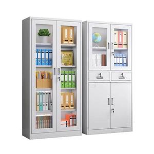 बेडरूम के लिविंग रूम या वेयरहाउस के लिए स्विंग डोर बहुमुखी कार्यालय फर्नीचर के साथ 2-डोर स्टील फाइलिंग कैबिनेट - Product Image 3