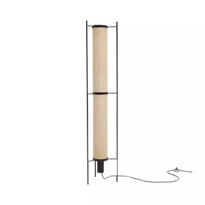 Linen Floor <b>Lamp</b> Led Light Source <b>Switch</b> Control Home Decor Ambient Lighting 10-15 Sqm Coverage F-T479 - Product Image 5