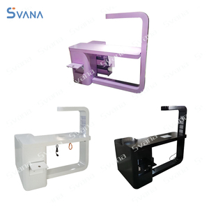 Mesa de Uñas Muebles para Salón de Belleza Escritorio de Lujo para Bar de Uñas Mesa de Manicura Rosa - Product Image 1