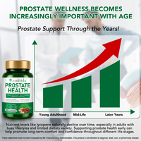 Produits de santé de la prostate pour hommes de marque privée Acentiallabs, complément alimentaire à base de plantes, capsules naturelles pour la prostate pour hommes