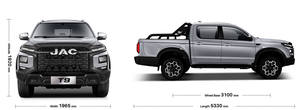 Accessoires pour camionnettes <span class=keywords><strong>4x4</strong></span>, couverture rigide en aluminium T9 Hunter, verrouillable, étanche, anti-poussière, protection maximale - Product Image 4