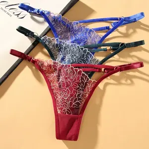 <strong>Sexy</strong> Lace Thong <strong>Women</strong> G Strings WC Adjustable Panties Transparent Underwear Ladies Briefs Lingere <strong>Underware</strong> Lingerie Thongs - Product Image 2