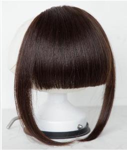 Parrucca da donna soffice HQ capelli umani lato anteriore posteriore addensare Clip In <span class=keywords><strong>frangia</strong></span> di capelli - Product Image 5