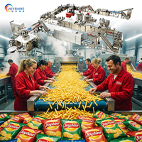 Ligne de production automatique de frites, équipement de friture industriel pour frites surgelées
