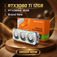 Kartu Grafis Gaming GPU RTX3080Ti 3070Ti 3060Ti RX580 8G Desktop Original Baru RTX3090 4080 4070 Turbo